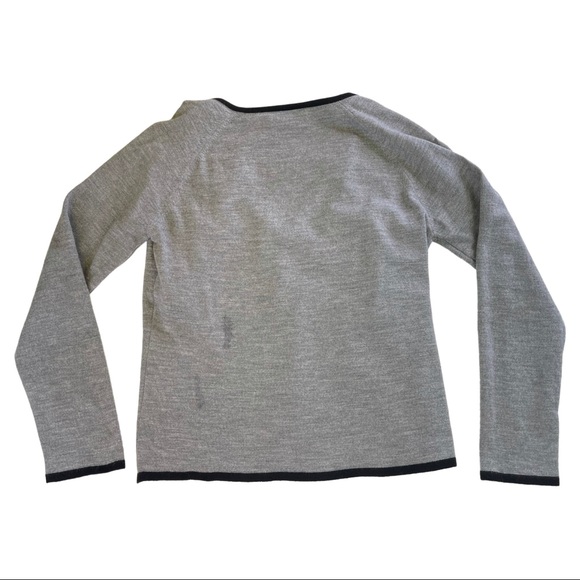 Escada Gray Black Cardigan Top Tank TwinSet 34 36 - Picture 2 of 10